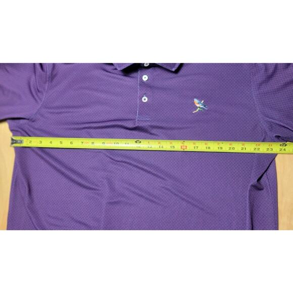 Holderness & Bourne The Draper Polo Shirt Mens XL Navy And Liberty Golf - Picture 4 of 8